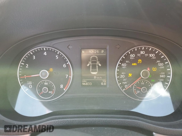 2012 Volkswagen Passat SE с VIN 1VWBP7A35CC027135, выставлен на аукционе Copart как лот 57532105 с пробегом 96 833 миль миль и Списание • Salvage title. История ставок и продаж доступна на DreamBid. Изображение 9.