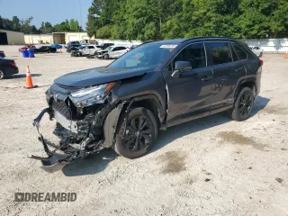2022 Toyota RAV4 Hybrid SE z VIN 4T3T6RFV9NU096622, wystawiony jako Copart lot #62356785 z przebiegiem 23 290 mil mil oraz Szkoda całkowita • Salvage title. Historia ofert i sprzedaży dostępna na DreamBid. Obrazek 1.