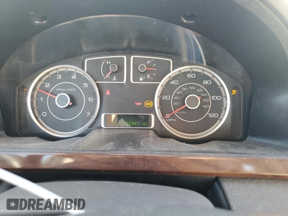2009 Ford Taurus SEL with VIN 1FAHP24W89G105582, listed as a Copart auction lot 46047985 with 52,087 mi miles and Salvage Title. Bid and sale history available at carsss.com. Image 9.