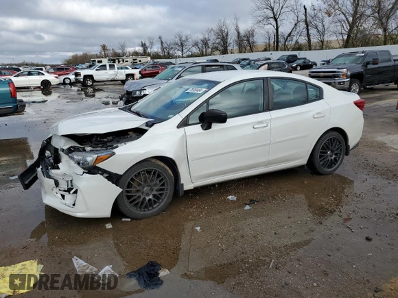 2019 Subaru Impreza with VIN 4S3GKAA67K1617877, listed as a Copart auction lot 78959484 with 41,297 mi miles and Salvage title. Bid and sale history available at DreamBid. Image 1.