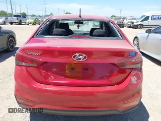 2022 Hyundai Accent SE with VIN 3KPC24A6XNE183245, listed as a IAAI auction lot 42216371 with 20,599 mi miles and . Bid and sale history available at DreamBid. Image 6.