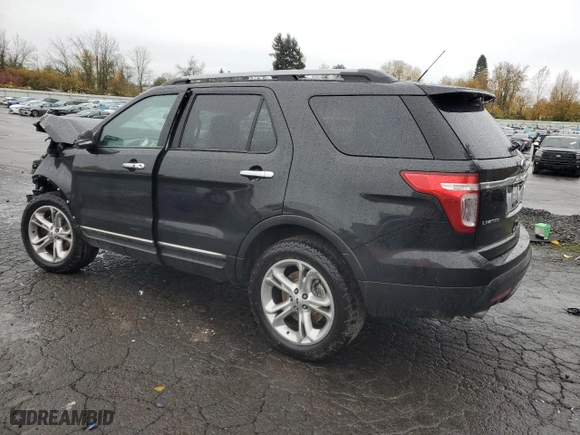 2015 Ford Explorer Limited with VIN 1FM5K8F84FGA37964, listed as a Copart auction lot 80877504 with 150,264 mi miles and Salvage Title. Bid and sale history available at carsss.com. Image 2.