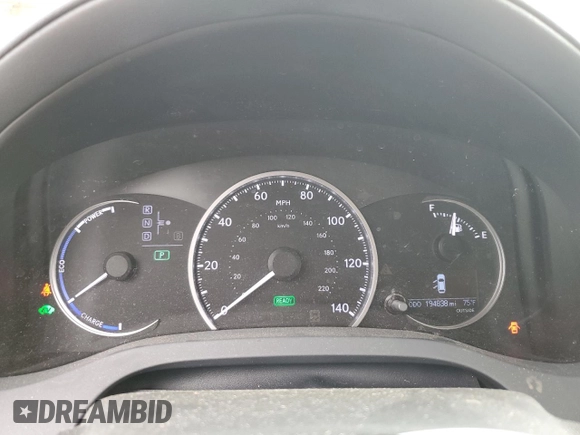2011 Lexus CT 200h with VIN JTHKD5BH9B2044985, listed as a Copart auction lot 54451325 with 194,838 mi miles and Clean Title. Bid and sale history available at carsss.com. Image 9.