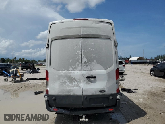 2017 Ford Transit Cargo with VIN 1FTBW3XG8HKA27569, listed as a Copart auction lot 41877665 with 207,932 mi miles and Salvage Title. Bid and sale history available at carsss.com. Image 6.
