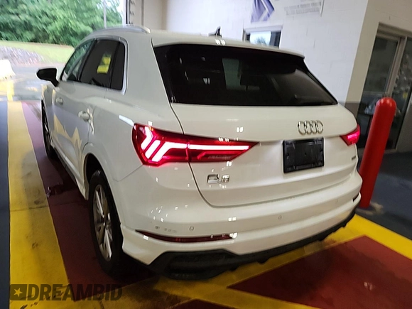 2023 Audi Q3 S line Premium with VIN WA1DECF33P1105667, listed as a IAAI auction lot 42731224 with 48,717 mi miles and . Bid and sale history available at DreamBid. Image 19.