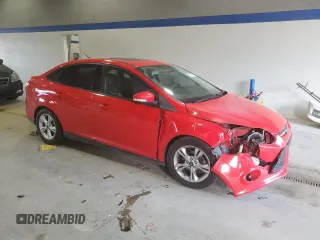 2014 Ford Focus SE with VIN 1FADP3F2XEL243947, listed as a Copart auction lot 54070955 with 110,173 mi miles and Salvage Title. Bid and sale history available at carsss.com. Image 4.