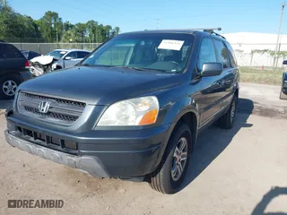 2003 Honda Pilot EX with VIN 2HKYF18533H612563, listed as a IAAI auction lot 41986321 with 259,252 mi miles. Bid and sale history available at carsss.com. Image 2.