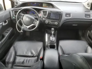 2015 Honda Civic Sedan SE with VIN 2HGFB2F74FH004403, listed as a Copart auction lot 46872685 with 210,960 mi miles and Salvage Title. Bid and sale history available at carsss.com. Image 8.