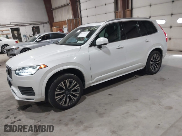 2020 Volvo XC90 Momentum with VIN YV4102PK4L1531480, listed as a IAAI auction lot 41990921 with 68,989 mi miles. Bid and sale history available at carsss.com. Image 2.