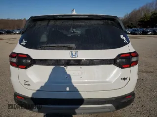 2025 Honda Pilot EX-L with VIN 5FNYG1H49SB016651, listed as a Copart auction lot 43336555 with 0 mi miles and Salvage Title. Bid and sale history available at carsss.com. Image 6.