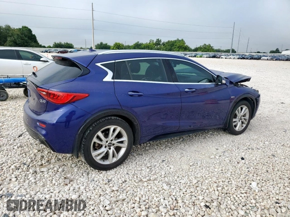 2019 Infiniti QX30 Luxe z VIN SJKCH5CP8KA009082, wystawiony jako Copart lot #62414445 z przebiegiem 66 447 mil mil oraz Szkoda całkowita • Salvage title. Historia ofert i sprzedaży dostępna na DreamBid. Obrazek 3.