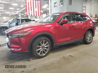 2020 Mazda CX-5 Grand Touring with VIN JM3KFBDM9L0760861, listed as a Copart auction lot 60977275 with 58,608 mi miles and Salvage title. Bid and sale history available at DreamBid. Image 1.