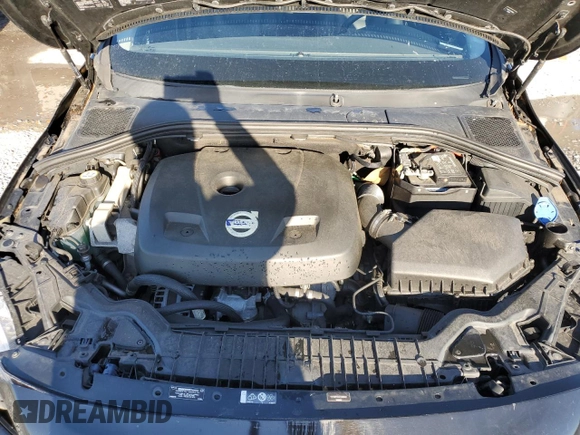 2015 Volvo S60 T5 Drive-E Premier with VIN YV140MFK4F2338462, listed as a Copart auction lot 48485665 with 57,695 mi miles and Salvage title. Bid and sale history available at DreamBid. Image 11.