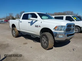 2018 Ram 2500 Big Horn with VIN 3C6UR5DLXJG316034, listed as a IAAI auction lot 41724813 with 84,547 mi miles. Bid and sale history available at carsss.com. Image 1.