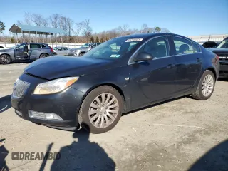 2011 Buick Regal CXL Turbo TO2 with VIN W04GW5EV0B1109208, listed as a Copart auction lot 89278665 with 131,104 mi miles and Salvage Title. Bid and sale history available at carsss.com. Image 1.