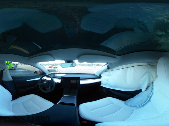 2023 Tesla Model 3 with VIN 5YJ3E1EA2PF588467, listed as a IAAI auction lot 42254921 with 11,217 mi miles and . Bid and sale history available at DreamBid. Image 19.