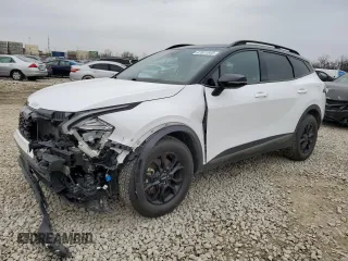 2023 Kia Sportage X-Pro Prestige z VIN 5XYK7CAFXPG126704, wystawiony jako Copart lot #47831545 z przebiegiem 28 636 mil mil oraz Szkoda całkowita • Salvage title. Historia ofert i sprzedaży dostępna na DreamBid. Obrazek 1.