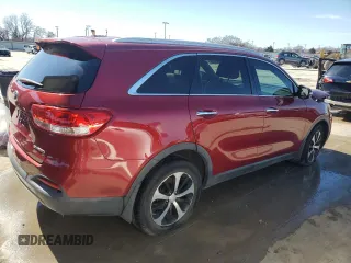 2016 Kia Sorento EX with VIN 5XYPH4A1XGG014658, listed as a Copart auction lot 46410165 with 126,280 mi miles and Clean Title. Bid and sale history available at DreamBid. Image 3.