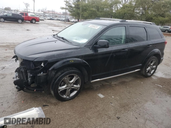 2017 Dodge Journey Crossroad Plus с VIN 3C4PDDGG9HT560935, выставлен на аукционе Copart как лот 43050625 с пробегом 112 525 миль миль и На запчасти • Non repairable. История ставок и продаж доступна на DreamBid. Изображение 1.