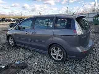 2009 Mazda 5 Sport with VIN JM1CR29L090358157, listed as a Copart auction lot 87040574 with 197,223 mi miles and Salvage title. Bid and sale history available at DreamBid. Image 2.
