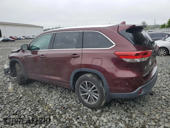 2018 Toyota Highlander SE with VIN 5TDJZRFH4JS905514, listed as a Copart auction lot 61064085 with 83,598 mi miles and Salvage title. Bid and sale history available at DreamBid. Image 2.