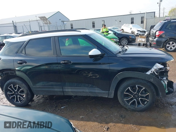 2024 Chevrolet TrailBlazer ACTIV with VIN KL79MSSL1RB162846, listed as a IAAI auction lot 41985892 with 12,848 mi miles and . Bid and sale history available at DreamBid. Image 14.