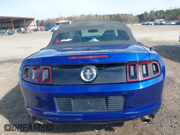 2014 Ford Mustang V6 with VIN 1ZVBP8EM2E5219886, listed as a IAAI auction lot 41689457 with 159,853 mi miles. Bid and sale history available at carsss.com. Image 16.