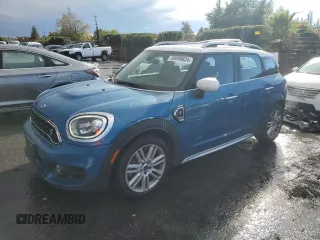 2020 MINI Countryman Cooper S with VIN WMZYX1C03L3L94225, listed as a Copart auction lot 80098624 with 33,195 mi miles and Salvage Title. Bid and sale history available at carsss.com. Image 1.