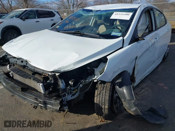 2015 Hyundai Accent GLS with VIN KMHCT4AE0FU926952, listed as a IAAI auction lot 41225280 with 51,148 mi miles and . Bid and sale history available at DreamBid. Image 13.