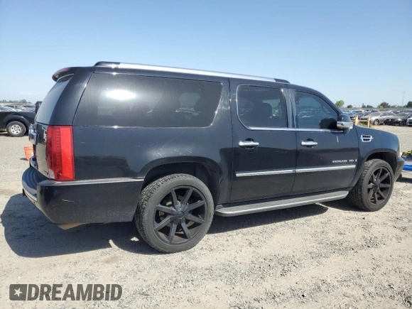 2007 Cadillac Escalade ESV with VIN 1GYFK66827R193613, listed as a Copart auction lot 54073125 with 214,923 mi miles and Salvage Title. Bid and sale history available at carsss.com. Image 3.