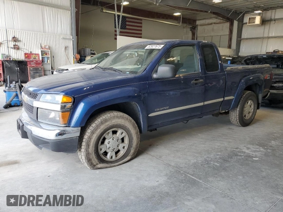 2005 Chevrolet Colorado LS Z71 with VIN 1GCDT196158141139, listed as a Copart auction lot 52927675 with 126,515 mi miles and Salvage title. Bid and sale history available at DreamBid. Image 1.