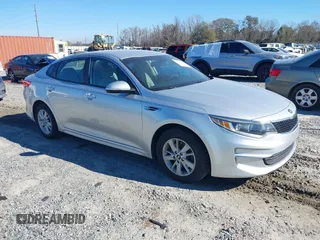 2016 Kia Optima LX with VIN 5XXGT4L37GG015462, listed as a IAAI auction lot 41247091 with 165,755 mi miles and . Bid and sale history available at DreamBid. Image 1.