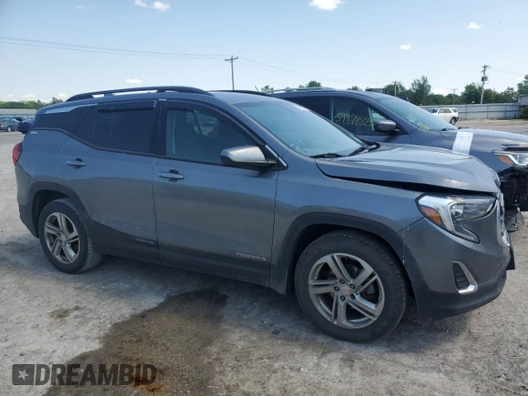 2019 GMC Terrain SLE z VIN 3GKALMEV3KL368657, wystawiony jako Copart lot #59986075 z przebiegiem 103 532 mil mil oraz Szkoda całkowita • Salvage title. Historia ofert i sprzedaży dostępna na DreamBid. Obrazek 4.