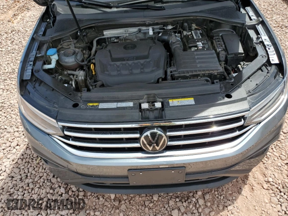 2022 Volkswagen Tiguan SE with VIN 3VV2B7AX4NM056780, listed as a Copart auction lot 55173915 with 79,165 mi miles and Salvage title. Bid and sale history available at DreamBid. Image 12.
