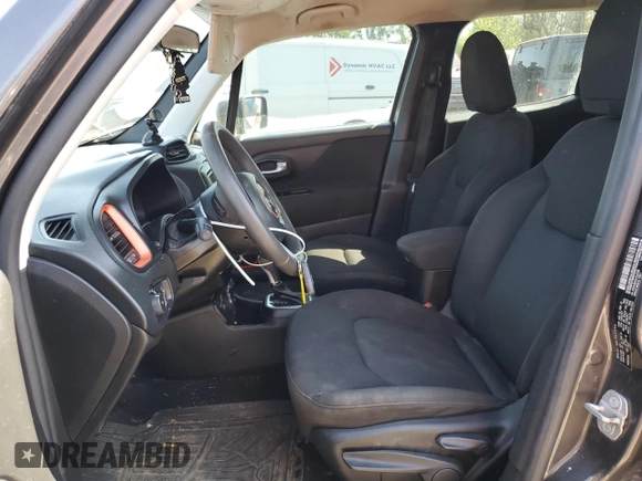 2020 Jeep Renegade Sport with VIN ZACNJBAB2LPL42186, listed as a Copart auction lot 55353075 with 99,026 mi miles and Salvage title. Bid and sale history available at DreamBid. Image 7.