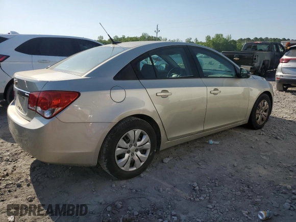 2014 Chevrolet Cruze LS with VIN 1G1PA5SH1E7140089, listed as a Copart auction lot 53641055 with 199,099 mi miles and Clean Title. Bid and sale history available at carsss.com. Image 3.