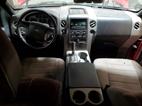 2006 Ford F-150 XLT with VIN 1FTPW04576KD15913, listed as a Copart auction lot 77202854 with 238,456 mi miles and Salvage Title. Bid and sale history available at carsss.com. Image 8.