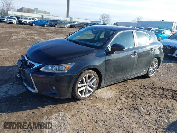 2014 Lexus CT 200h with VIN JTHKD5BH8E2181310, listed as a IAAI auction lot 41570032 with 178,382 mi miles and . Bid and sale history available at DreamBid. Image 2.
