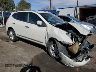 2012 Nissan Rogue SV with VIN JN8AS5MV5CW379312, listed as a Copart auction lot 48414015 with 117,232 mi miles and Salvage Title. Bid and sale history available at carsss.com. Image 4.