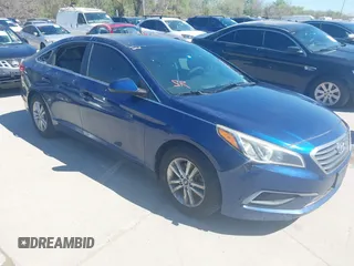 2017 Hyundai Sonata 2.4L with VIN 5NPE24AF7HH493040, listed as a IAAI auction lot 41831646 with 142,523 mi miles and . Bid and sale history available at carsss.com. Image 1.