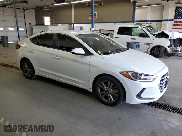 2018 Hyundai Elantra SEL with VIN 5NPD84LFXJH248617, listed as a Copart auction lot 54352805 with 117,045 mi miles and Salvage Title. Bid and sale history available at DreamBid. Image 4.
