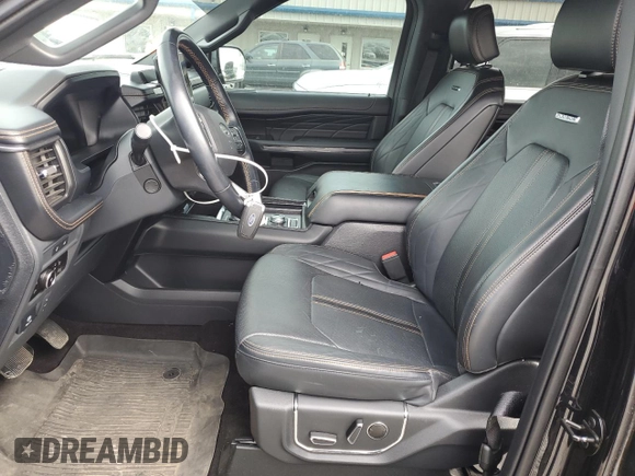 2023 Ford Expedition Max Platinum with VIN 1FMJK1M81PEA39726, listed as a Copart auction lot 55130735 with 53,013 mi miles and Salvage title. Bid and sale history available at DreamBid. Image 7.