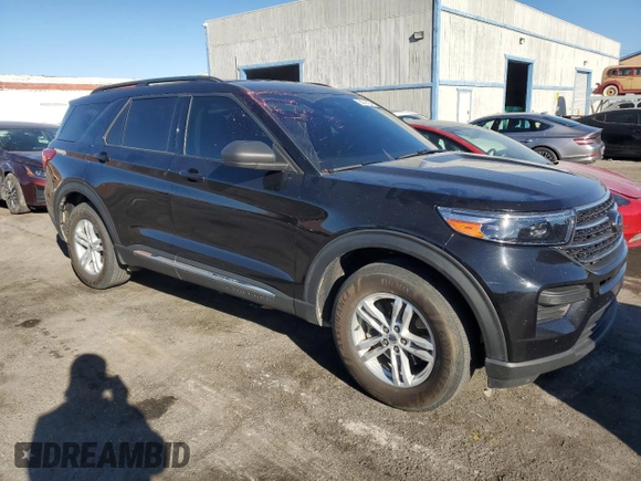 2022 Ford Explorer XLT with VIN 1FMSK8DH7NGA36201, listed as a Copart auction lot 86916034 with 71,436 mi miles and Salvage Title. Bid and sale history available at DreamBid. Image 4.