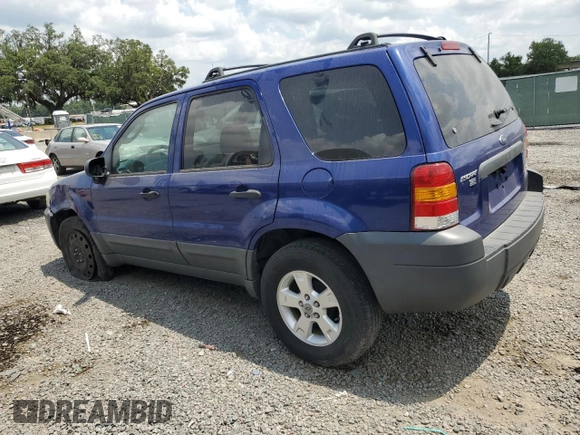 2006 Ford Escape XLT with VIN 1FMYU03Z96KC05553, listed as a Copart auction lot 54682054 with 167,493 mi miles and Salvage Title. Bid and sale history available at carsss.com. Image 2.