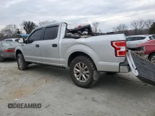 2018 Ford F-150 XL with VIN 1FTEW1CB9JFC55137, listed as a Copart auction lot 86441214 with 85,254 mi miles and Salvage Title. Bid and sale history available at carsss.com. Image 2.