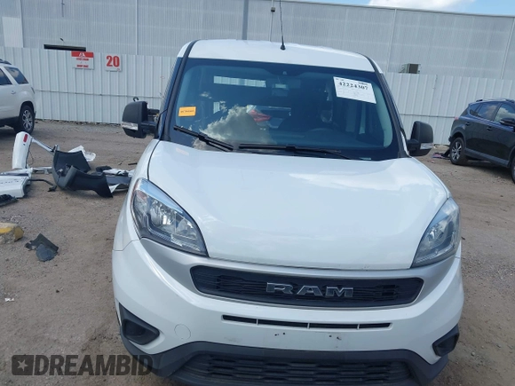 2022 Ram ProMaster City Cargo Tradesman с VIN ZFBHRFAB3N6X39642, выставлен на аукционе IAAI как лот 42224307 с пробегом 37 874 миль миль и . История ставок и продаж доступна на DreamBid. Изображение 13.