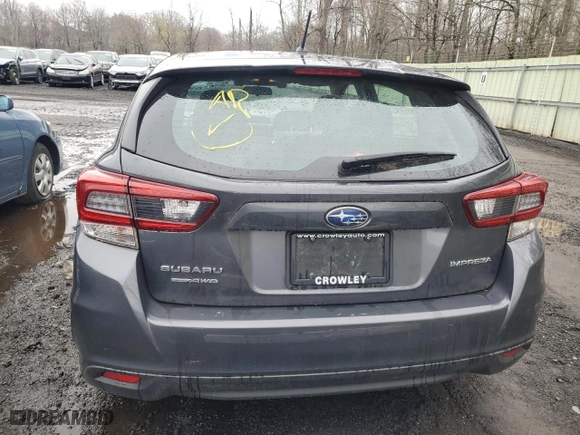 2020 Subaru Impreza with VIN 4S3GTAB62L3718133, listed as a Copart auction lot 52941315 with 57,562 mi miles and Clean Title. Bid and sale history available at carsss.com. Image 6.