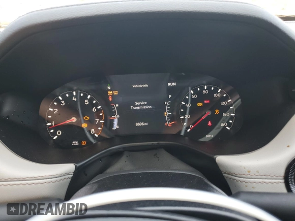 2025 Jeep Compass Limited with VIN 3C4NJDCN8ST560954, listed as a Copart auction lot 63038015 with 8,696 mi miles and Clean title. Bid and sale history available at DreamBid. Image 9.