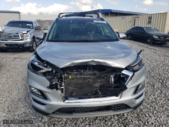 2021 Hyundai Tucson Limited with VIN KM8J33AL2MU303975, listed as a Copart auction lot 44501855 with 67,446 mi miles and Salvage Title. Bid and sale history available at carsss.com. Image 5.