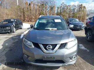 2015 Nissan Rogue SL with VIN 5N1AT2MV4FC862749, listed as a IAAI auction lot 41418258 with 169,968 mi miles and . Bid and sale history available at carsss.com. Image 12.